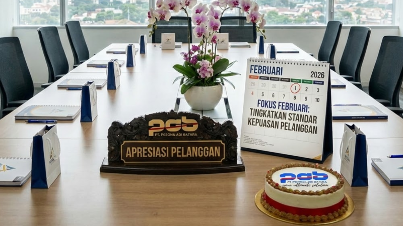 Tutup Bulan Januari dengan Apresiasi: Pesona Adi Batara Fokus Tingkatkan Standar Kepuasan Pelanggan di Februari