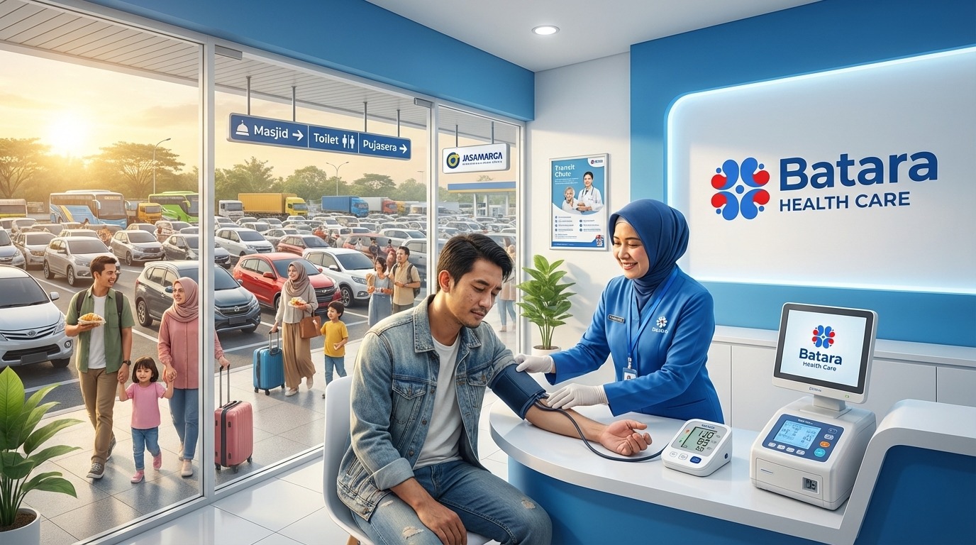 Antisipasi Kelelahan Menjelang Puncak Arus Mudik, Batara Health Care Siap Pastikan Kondisi Tubuh Anda Tetap Prima