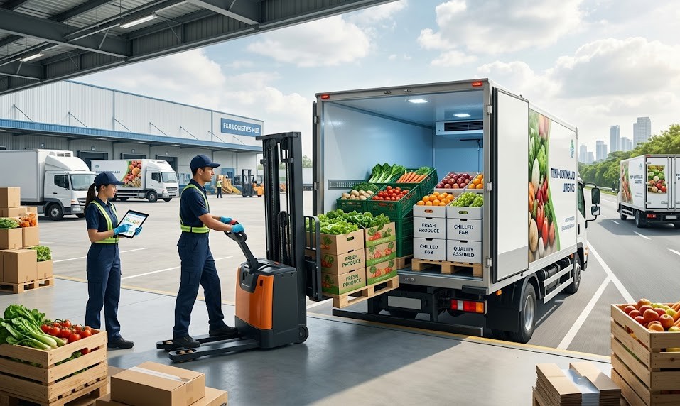 Tren Logistik F&B: Menjamin Kesegaran Bahan Baku dengan Transportasi yang Handal