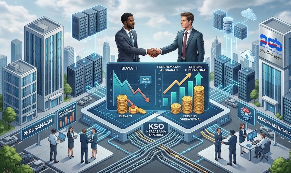 Efisiensi Anggaran IT Perusahaan Melalui Skema KSO Bersama Pesona Adi Batara