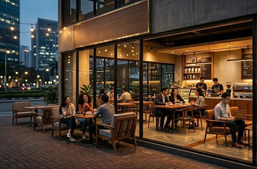 Mengapa Bisnis Cafe Selalu Dicari? Membedah Resiliensi Industri F&B Lewat Konsep Third Space Premium