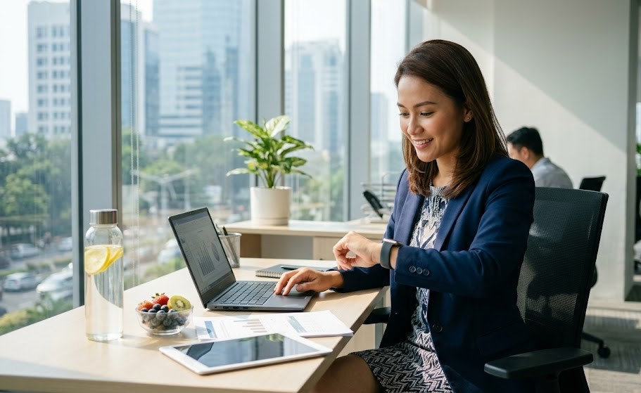 Gaya Hidup Sibuk tapi Ingin Tetap Fit? Intip 4 Cara Cerdas Menjaga Kesehatan Ala Eksekutif Muda!