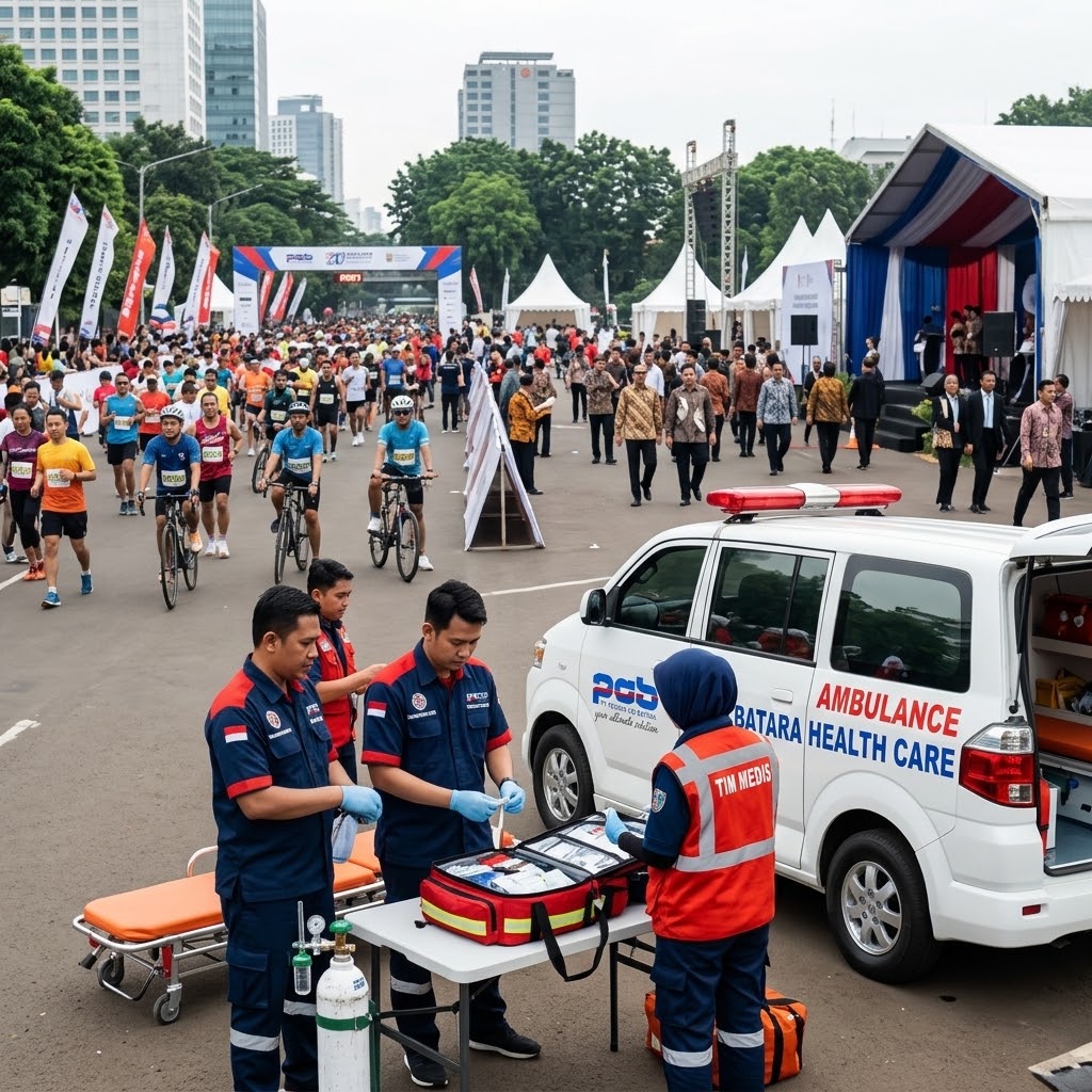 Urgensi Kehadiran Tim Medis Profesional pada Event Olahraga dan Acara Formal